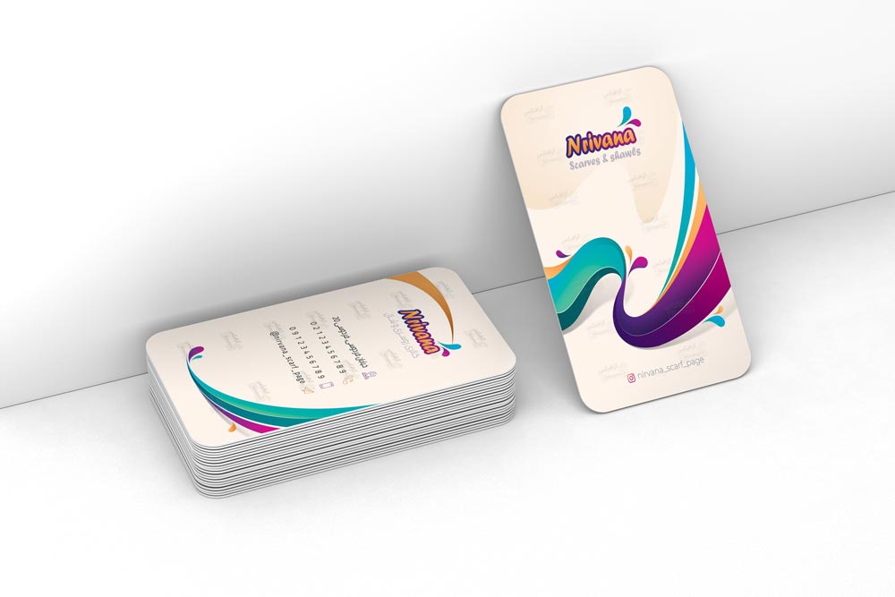 Rounded-Edge-Business-Cards-MockupMyGraphics.ir دانلود فایل لایه با کارت ویزیت پوشاک زنانه